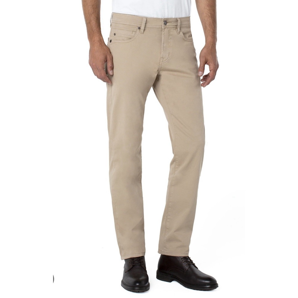 Liverpool Los Angeles Jeans Men30 X 34‎ Tan REGENT RELAXED STRAIGHT Twill NWT